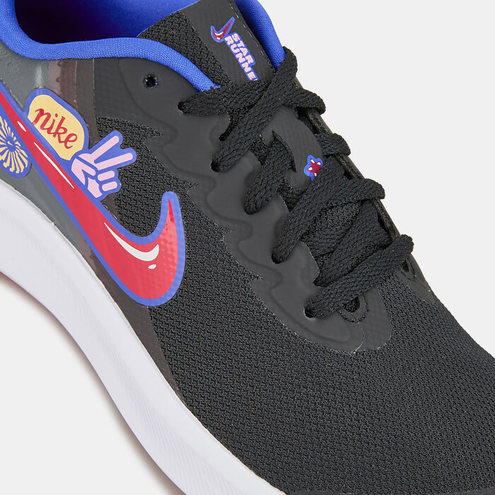 Nike Kids' Star Runner 3 SE Road Running Shoe White Nike Kids' Star Runner 3 SE Road Running Shoe White image number 4