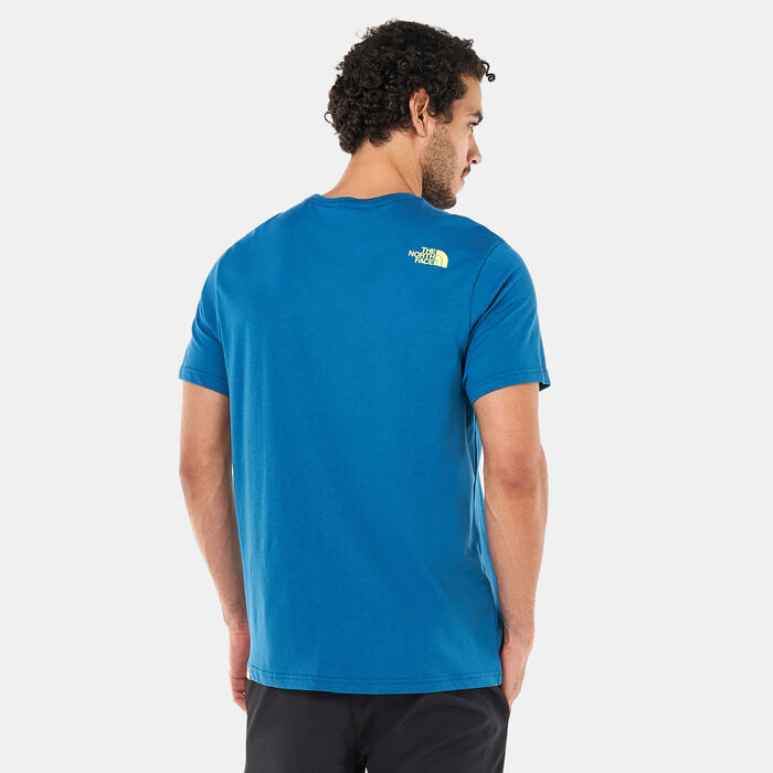 The North Face Men's Graphic T-Shirt Blue image number 1