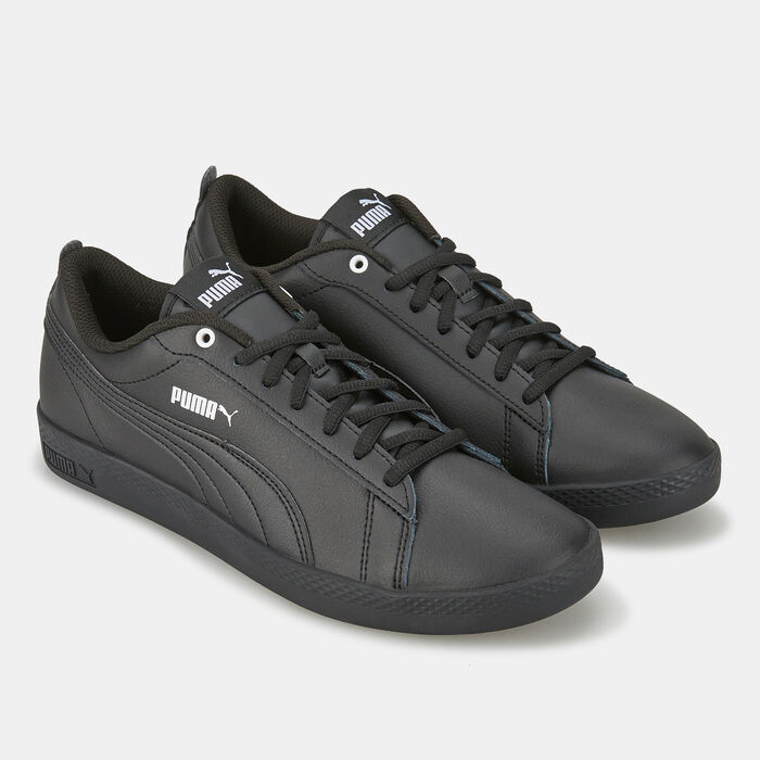 PUMA Women's Smash V2 Shoe Black image number 1