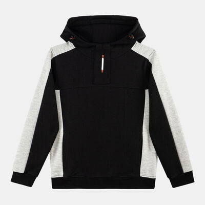 Sun and Sand Sports Kids' Colourblock Hoodie Black Sun and Sand Sports Kids' Colourblock Hoodie Black