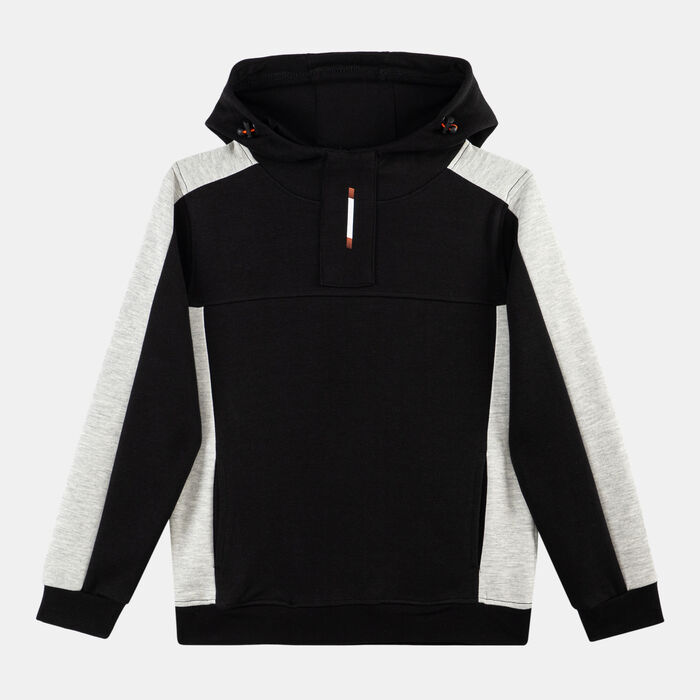 Sun and Sand Sports Kids' Colourblock Hoodie Black Sun and Sand Sports Kids' Colourblock Hoodie Black image number 0