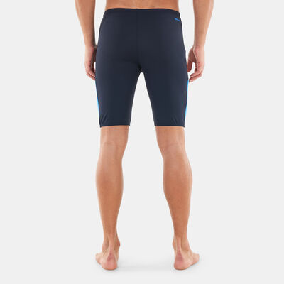 Speedo Men's Boom Logo Splice Jammer Shorts Blue Speedo Men's Boom Logo Splice Jammer Shorts Blue