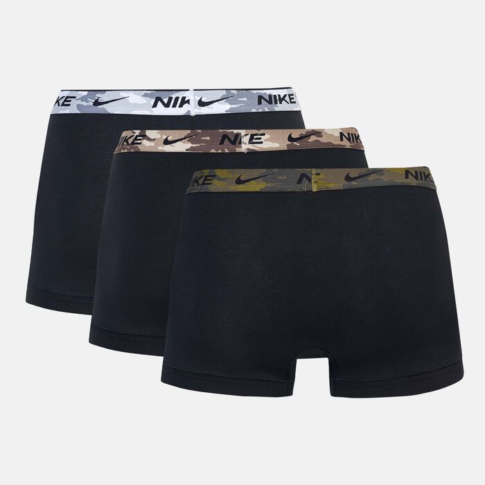 Nike Men's Trunk Briefs (3 Pack) Black Nike Men's Trunk Briefs (3 Pack) Black image number 1