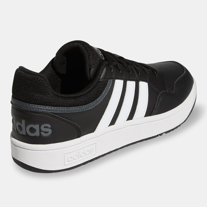 adidas Men's Hoops 3.0 Classic Vintage Low Shoes Black image number 2