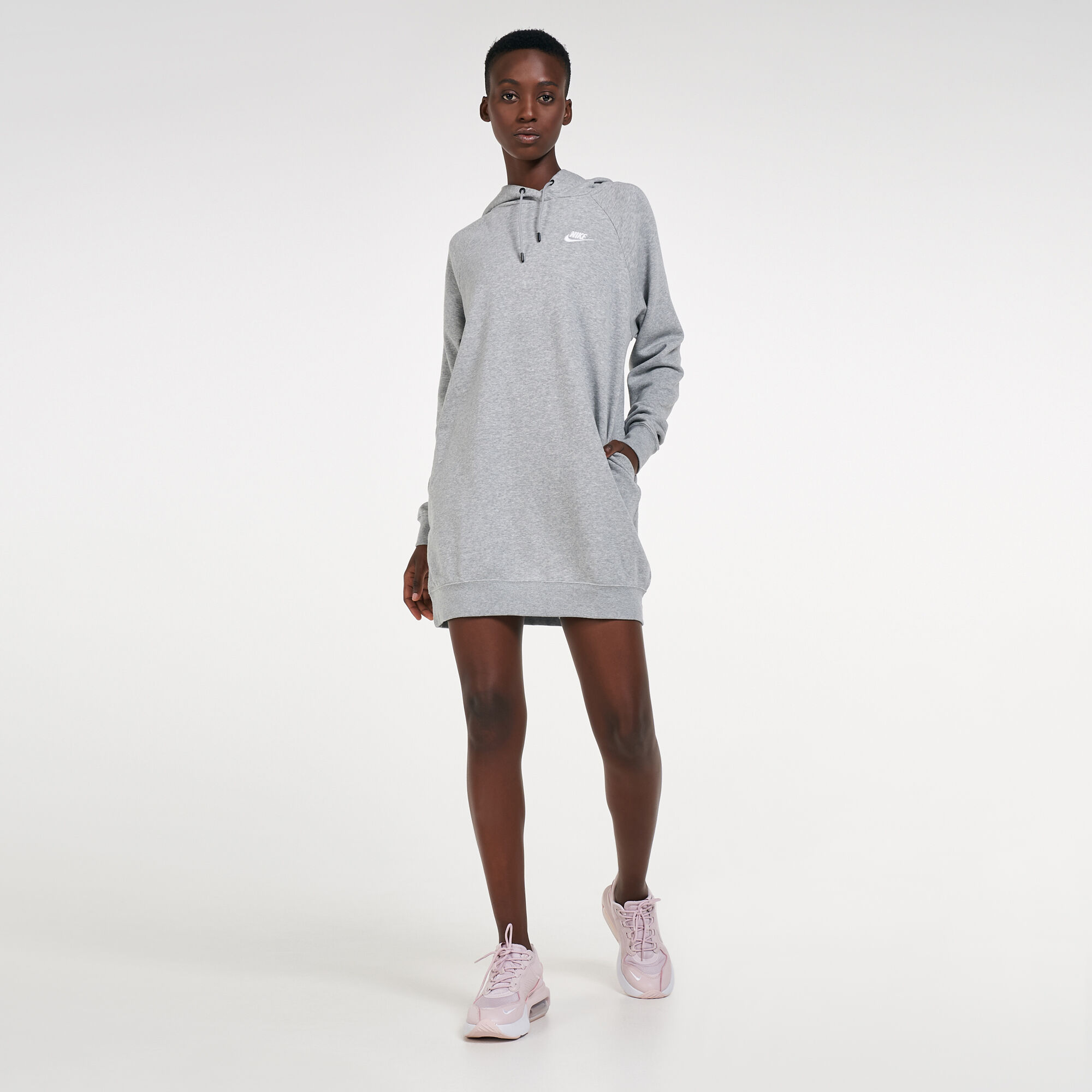 Nike essential hoodie dress on sale