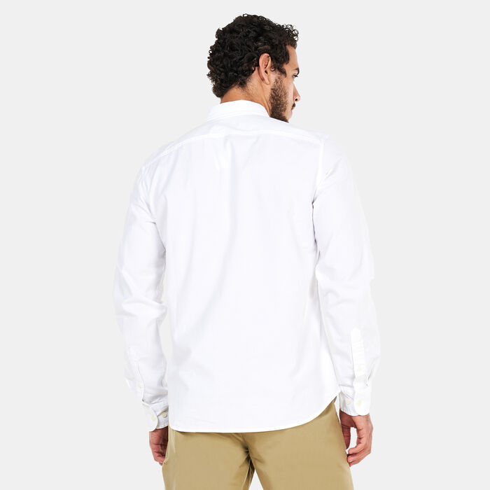 Timberland Men's Pleasant River Oxford Shirt White Timberland Men's Pleasant River Oxford Shirt White image number 1