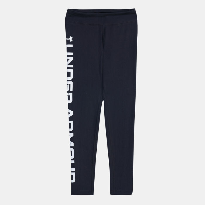 Under Armour Kids' SportStyle Branded Leggings Black Under Armour Kids' SportStyle Branded Leggings Black image number 0