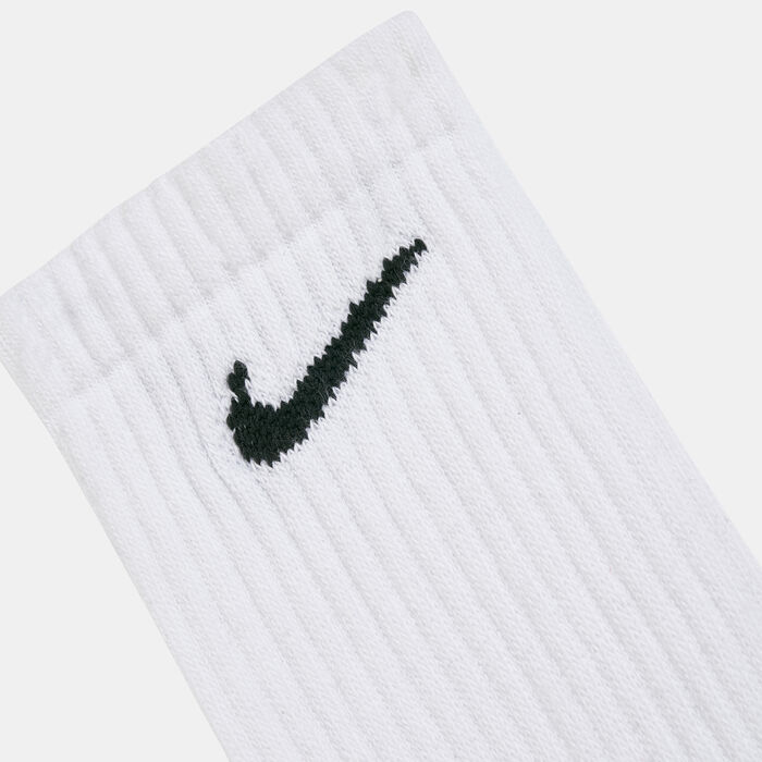 Nike Value Cotton Crew Socks (3 Pack) White image number 1
