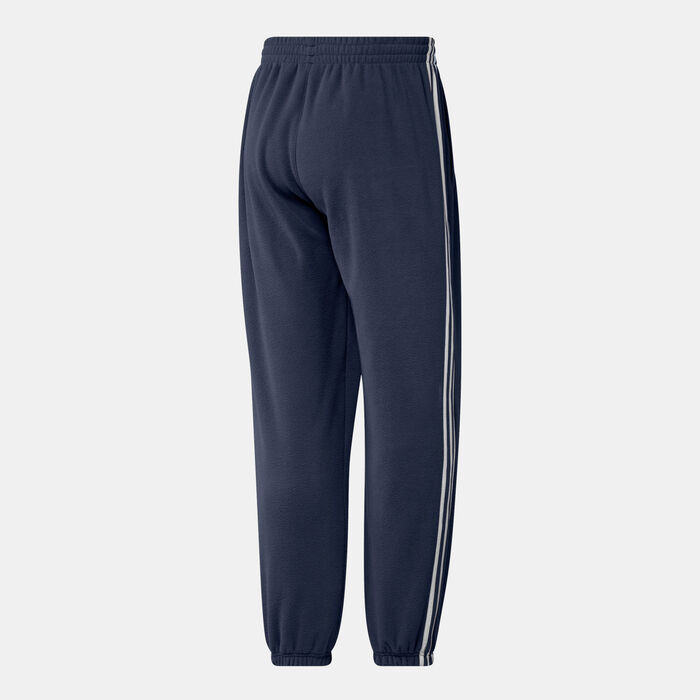 adidas Originals Men's Adicolor 3-Stripes Fleece Track Pants Blue adidas Originals Men's Adicolor 3-Stripes Fleece Track Pants Blue image number 1