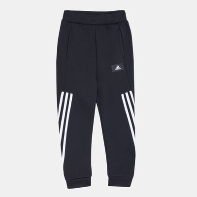 adidas Kids' Future Icons 3-Stripes Tapered Pants Black
