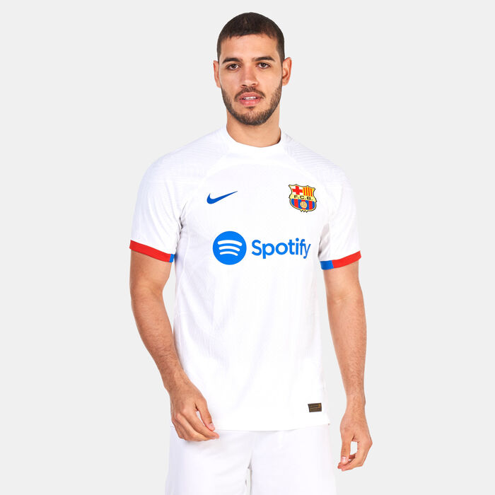Nike Men's F.C. Barcelona Dri-FIT ADV Match Away Football Jersey - 2023/24 White image number 0