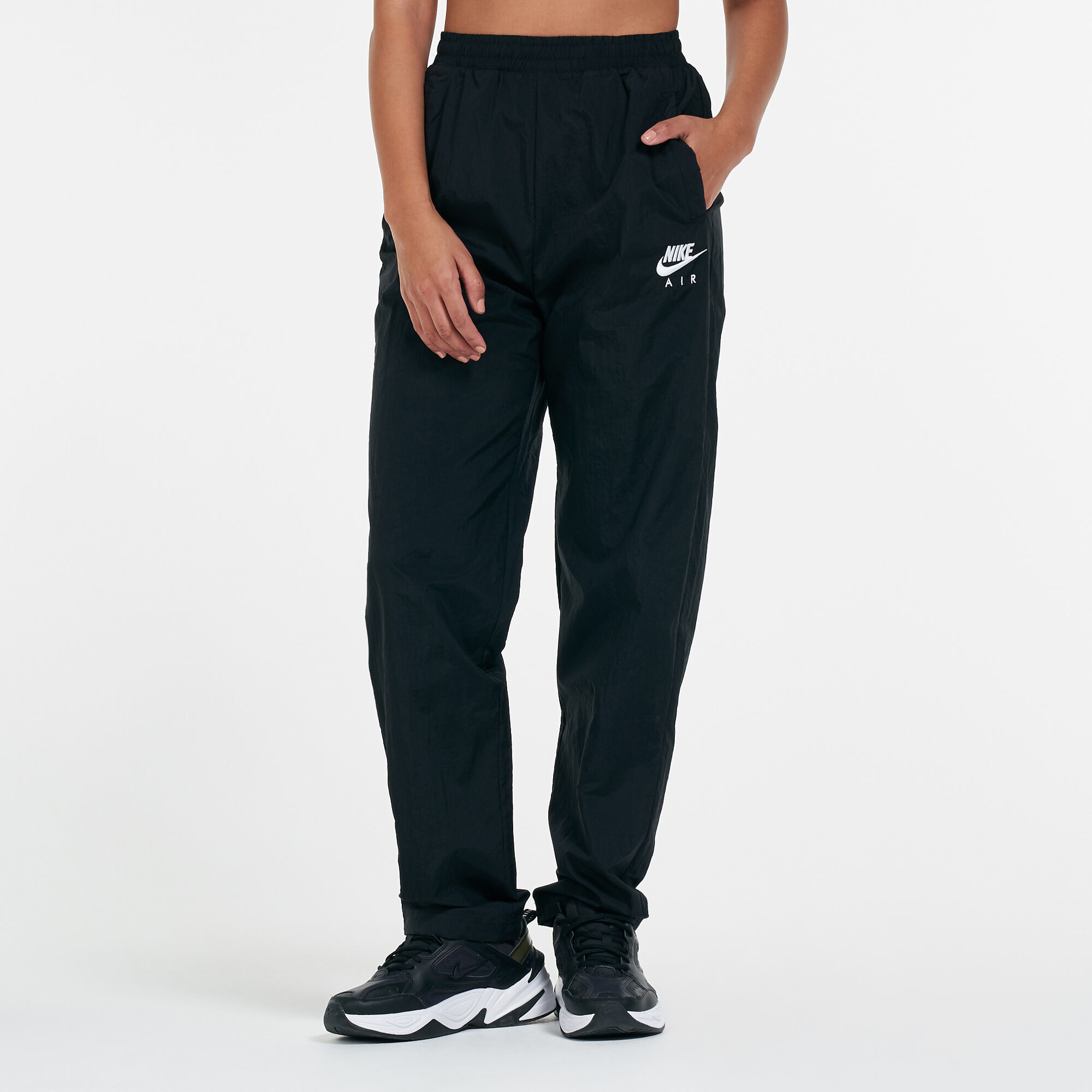 Women s Air Woven Pants Black Nike in Qatar SSS