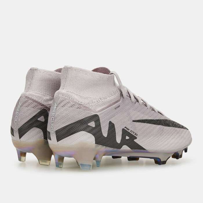 Nike Men's Mercurial Superfly 9 Elite AS Firm Ground Football Shoes Grey image number 2