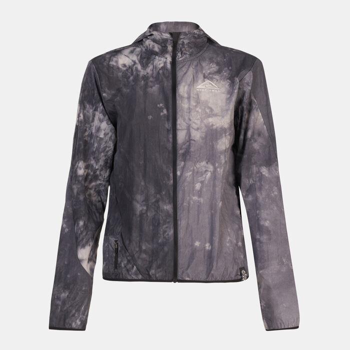 Nike Women's Repel Trail Running Jacket Grey Nike Women's Repel Trail Running Jacket Grey image number 0