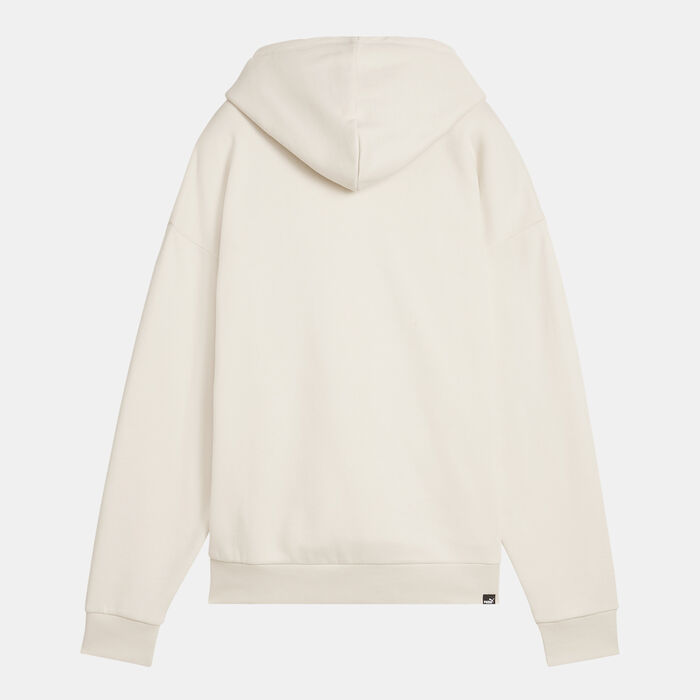 PUMA Women's Essential+ Animal Hoodie White PUMA Women's Essential+ Animal Hoodie White image number 1
