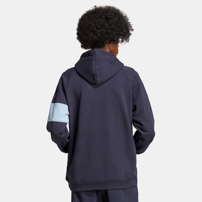adidas Originals Men's RIFTA City Boy Hoodie Blue adidas Originals Men's RIFTA City Boy Hoodie Blue image number 1