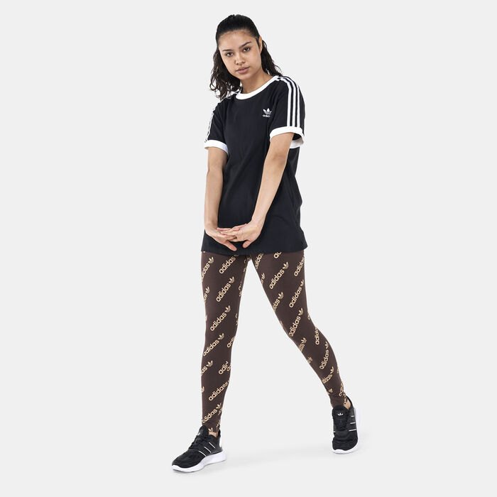 adidas Originals Women's Originals Leggings Brown image number 2