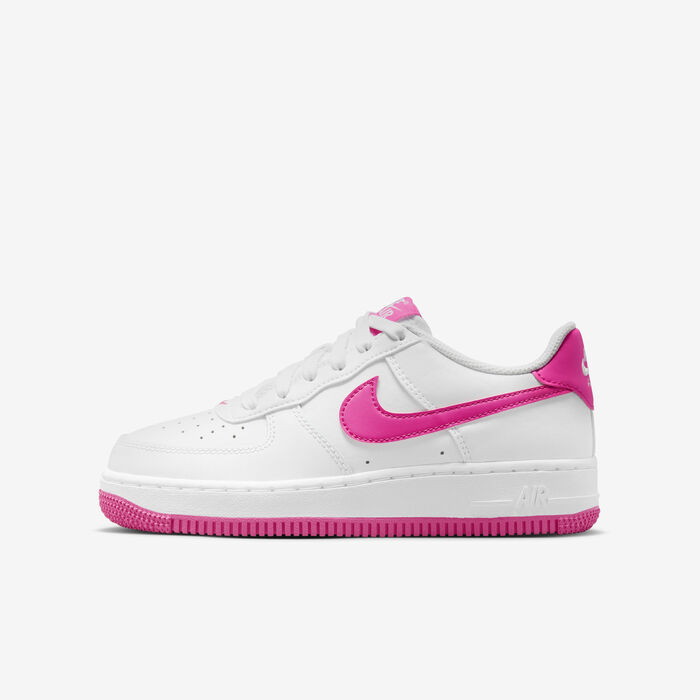 Nike Kids' Air Force 1 Shoes White image number 0