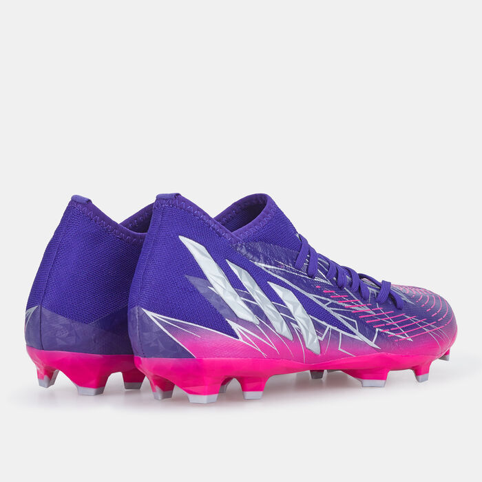 adidas Men's Predator Edge.3 Firm Ground Football Shoe Purple adidas Men's Predator Edge.3 Firm Ground Football Shoe Purple image number 3