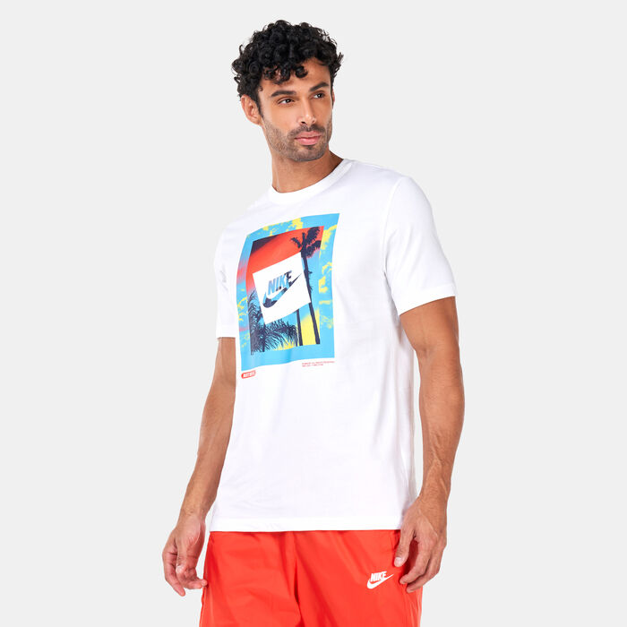 Nike Men's Sportswear Heatwave Photo T-Shirt White Nike Men's Sportswear Heatwave Photo T-Shirt White image number 0