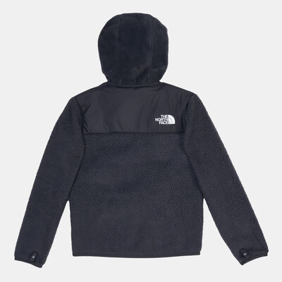 The North Face Kids' Forrest Full Zip Fleece Hooded Jacket Grey