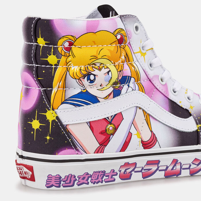 Vans Pretty Guardian Sailor Moon Sk8-Hi Unisex Shoe Pink image number 4