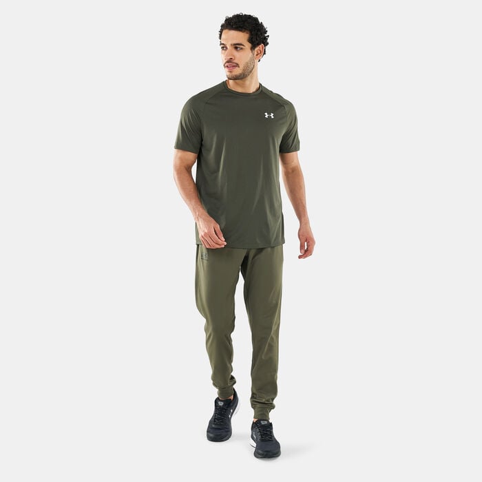Under Armour Men's UA Sportstyle Sweatpants Green Under Armour Men's UA Sportstyle Sweatpants Green image number 2