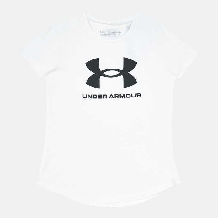 Under Armour Kids' UA Sportstyle Graphic T-Shirt White Under Armour Kids' UA Sportstyle Graphic T-Shirt White image number 0