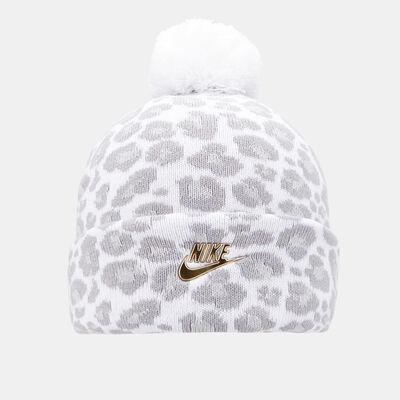 Nike Kids' Futura Beanie And Gloves Set White
