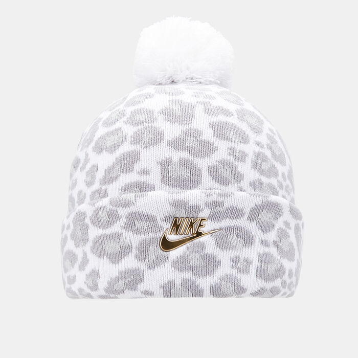 Nike Kids' Futura Beanie And Gloves Set White Nike Kids' Futura Beanie And Gloves Set White image number 1