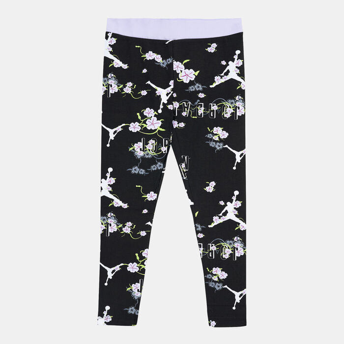 Jordan Kids' Air Garden High-Rise Leggings (Older Kids) Black Jordan Kids' Air Garden High-Rise Leggings (Older Kids) Black image number 0
