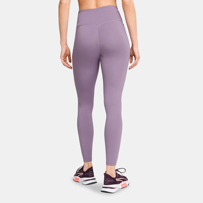 PUMA Women's CLOUDSPUN Soft Training Leggings Purple PUMA Women's CLOUDSPUN Soft Training Leggings Purple image number 1