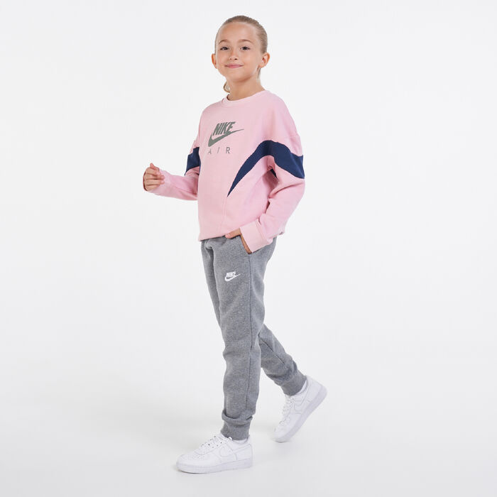 Nike Kids' Sportswear Club Fleece Sweatpants Grey Nike Kids' Sportswear Club Fleece Sweatpants Grey image number 2