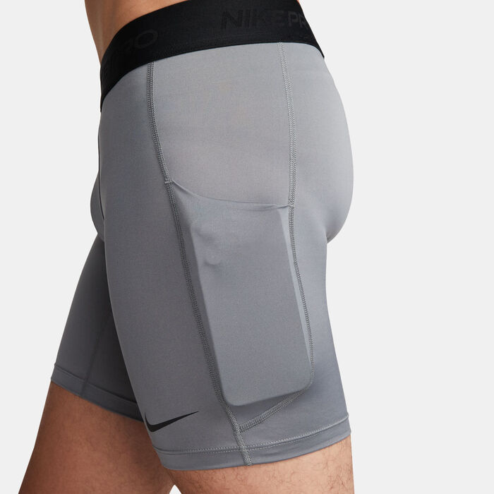 Nike Men's Pro Dri-FIT Fitness Shorts Grey Nike Men's Pro Dri-FIT Fitness Shorts Grey image number 3