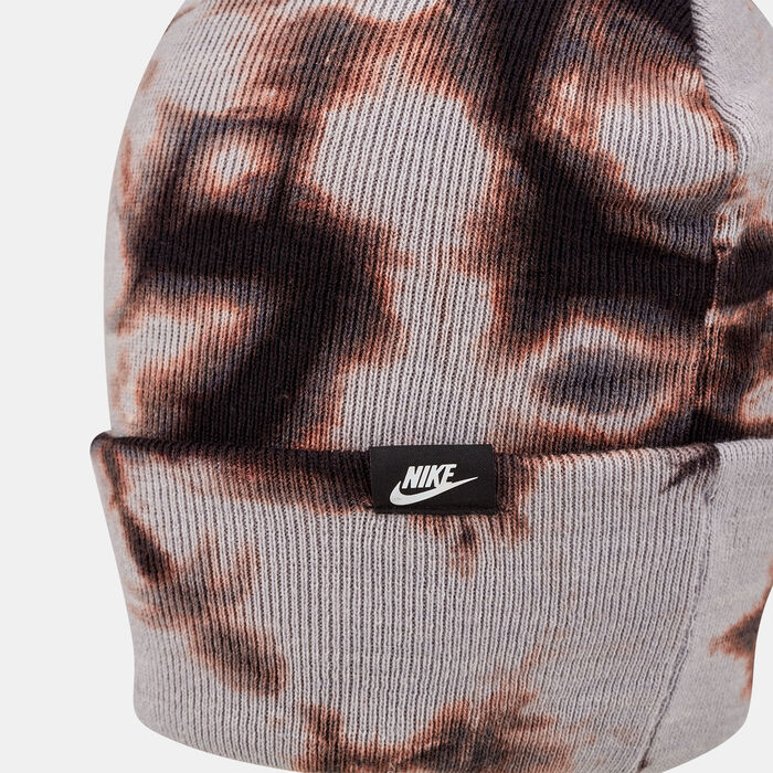 Nike Men's SB Sportswear Allover Print Tie-Dye Beanie Grey Nike Men's SB Sportswear Allover Print Tie-Dye Beanie Grey image number 2