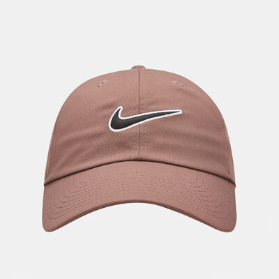 Nike Men's Club Unstructured Swoosh Cap Brown