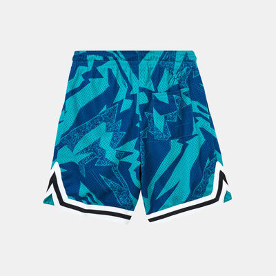 Jordan Kids' Essentials Printed Dri-FIT Shorts Blue Jordan Kids' Essentials Printed Dri-FIT Shorts Blue