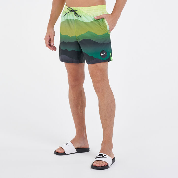 Nike Swim Men's 5-Inch Volley Swimming Shorts Green Nike Swim Men's 5-Inch Volley Swimming Shorts Green image number 0