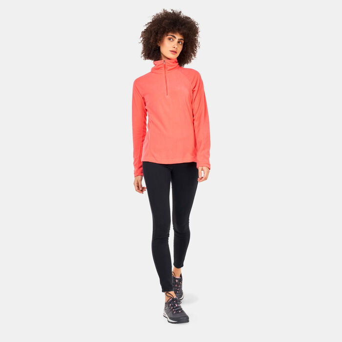 Columbia Women’s Glacial™ IV Half-Zip Fleece Jacket Red Columbia Women’s Glacial™ IV Half-Zip Fleece Jacket Red image number 2