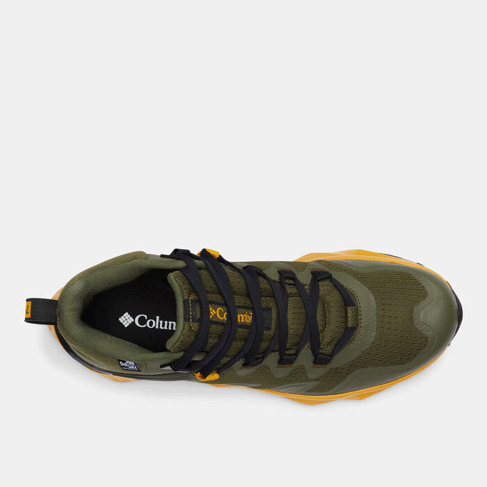 Columbia Men's Facet™ Outdry Mid Waterproof Hiking Shoe Green Columbia Men's Facet™ Outdry Mid Waterproof Hiking Shoe Green image number 3