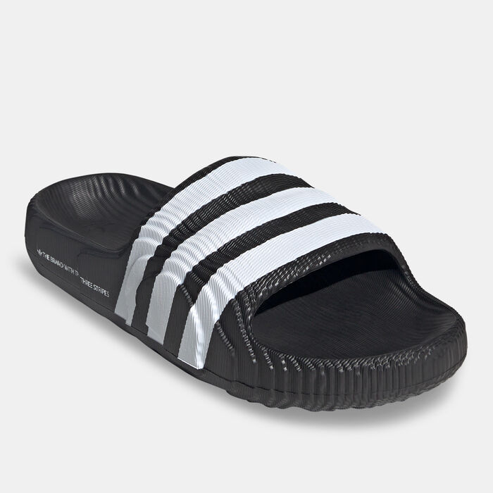 adidas Originals Men's Adilette 22 Slides Black adidas Originals Men's Adilette 22 Slides Black image number 1