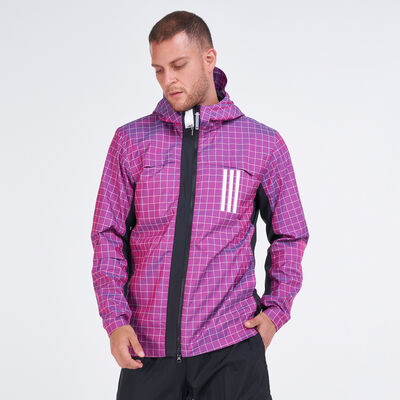 adidas Men's W.N.D. Jacket Purple adidas Men's W.N.D. Jacket Purple
