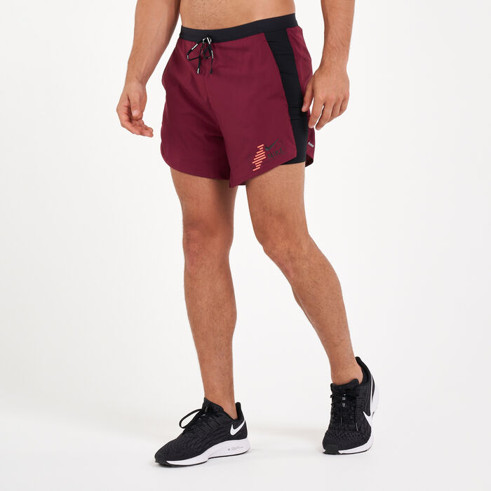 Nike Men's Flex Stride Future Fast 2-in-1 Hybrid Shorts Red Nike Men's Flex Stride Future Fast 2-in-1 Hybrid Shorts Red image number 0