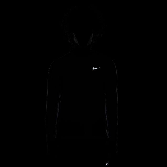 Nike Men's Miler Dri-FIT UV Running Top White image number 4