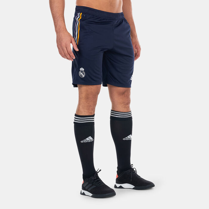 adidas Men's Real Madrid Tiro 23 Training Football Shorts Blue image number 0