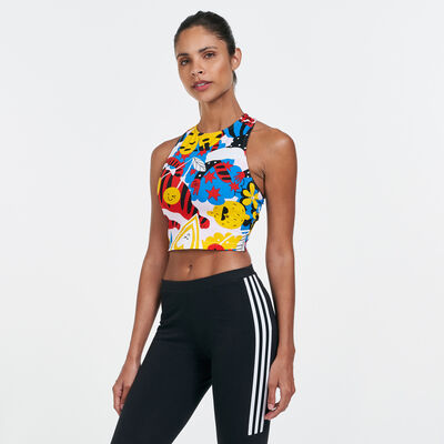adidas Women's Sportswear Egle Crop Tank Top Multi