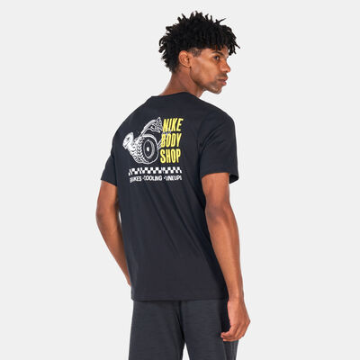 Nike Men's Body Shop Dri-FIT Fitness T-Shirt Black Nike Men's Body Shop Dri-FIT Fitness T-Shirt Black