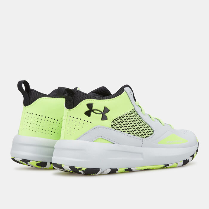 Under Armour Lockdown 5 Basketball Shoe Grey Under Armour Lockdown 5 Basketball Shoe Grey image number 2