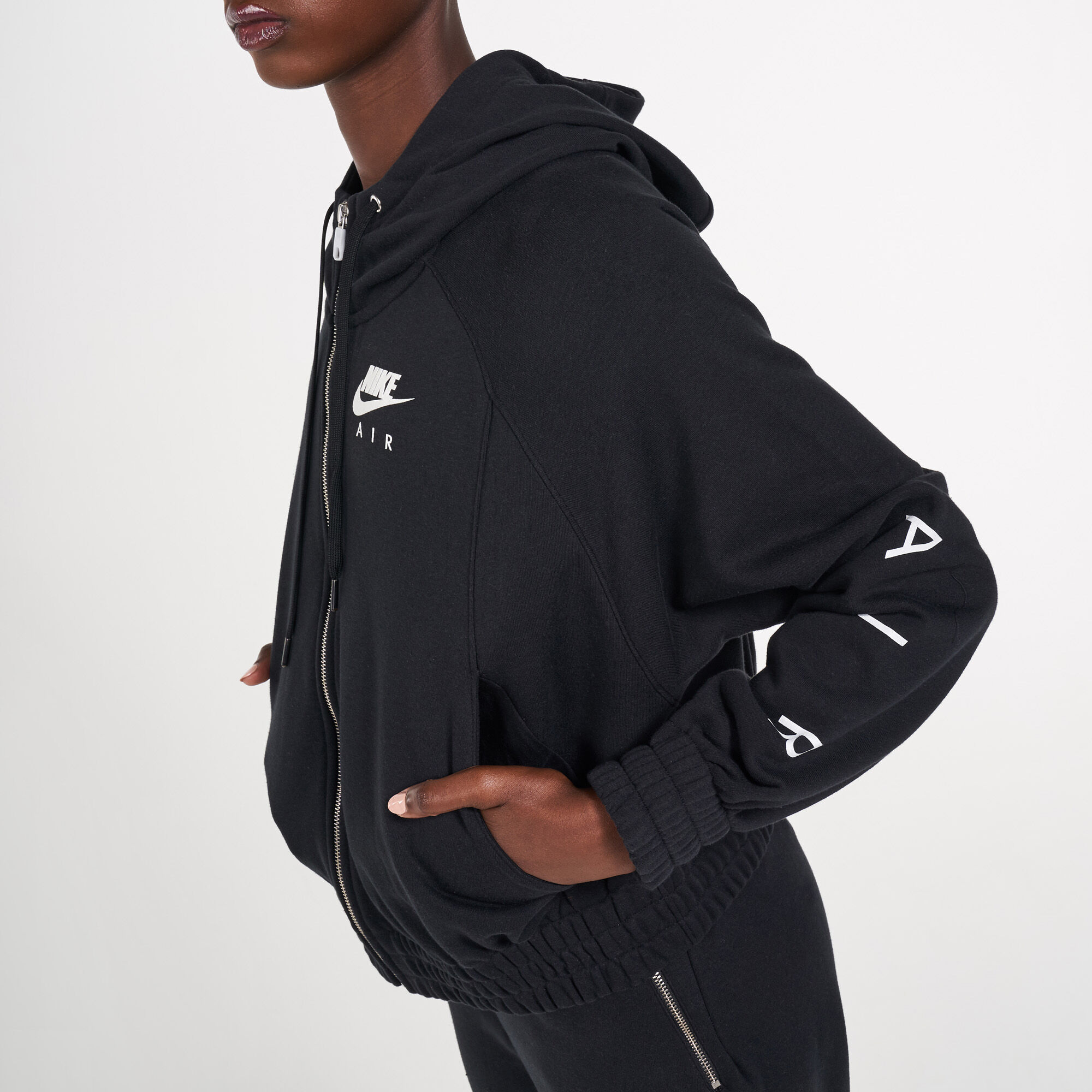 Women s Sportswear Air Fleece Hoodie Black Nike in Qatar SSS