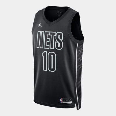 Jordan Men's Brooklyn Nets Statement Edition Tank Top - 2022/23 Black